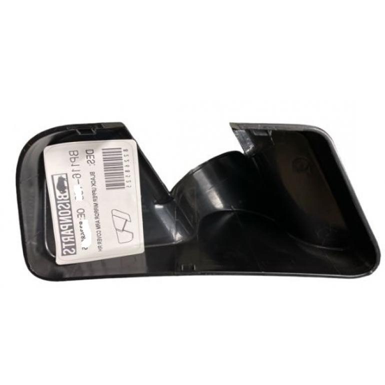 BLACK UPPER MIRROR ARM COVER PASSENGER SIDE LH