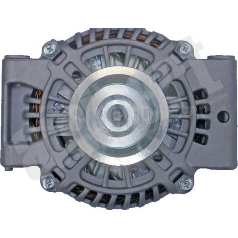 ALTERNATOR ASSEMBLY WITH 8 GROOVE PULLEY