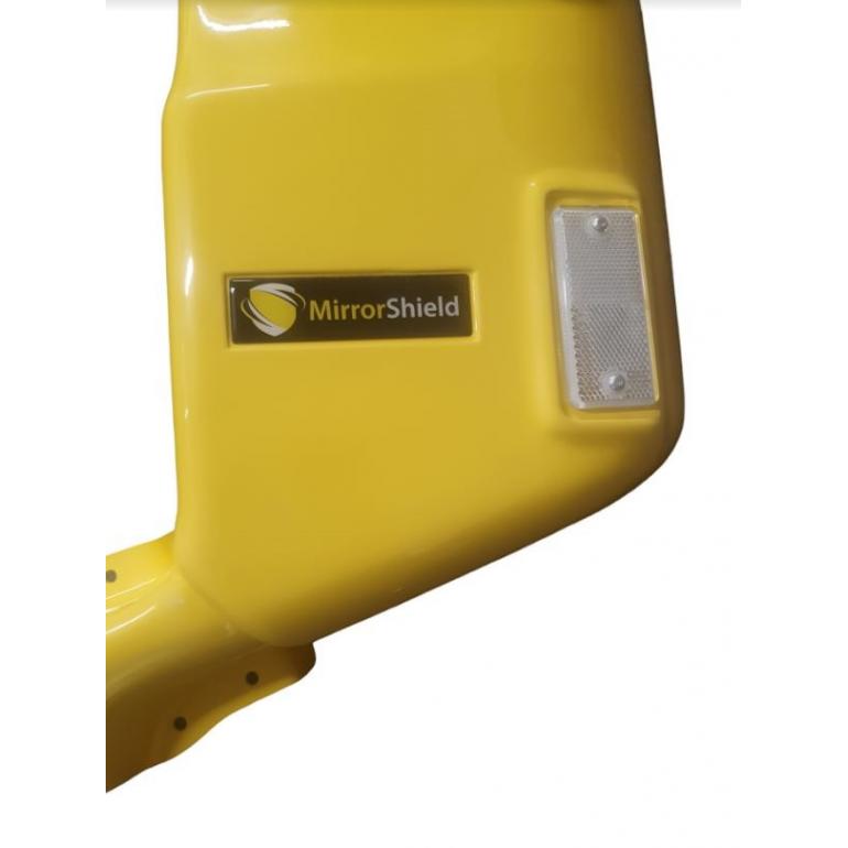 YELLOW SUPER STRONG MIRROR GUARD SET RH & LH (PAIR)