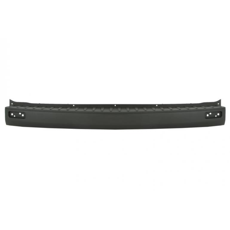 GREY REAR CENTRE BUMPER SECTION WITHOUT SENSOR HOLES
