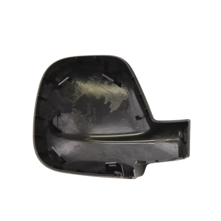 BLACK DOOR WING MIRROR BACK COVER PASSENGER SIDE LH