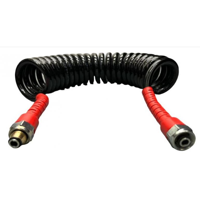 ANTI-KINK AIR COIL RED TAILS 4M 2xM18F