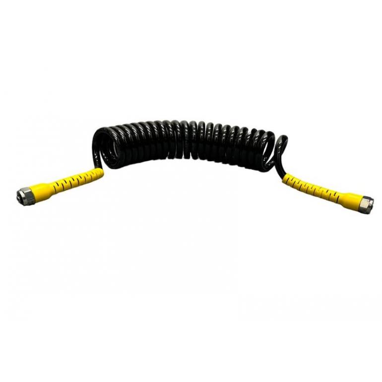 ANTI-KINK AIR COIL YELLOW TAILS 4M 2xM18F