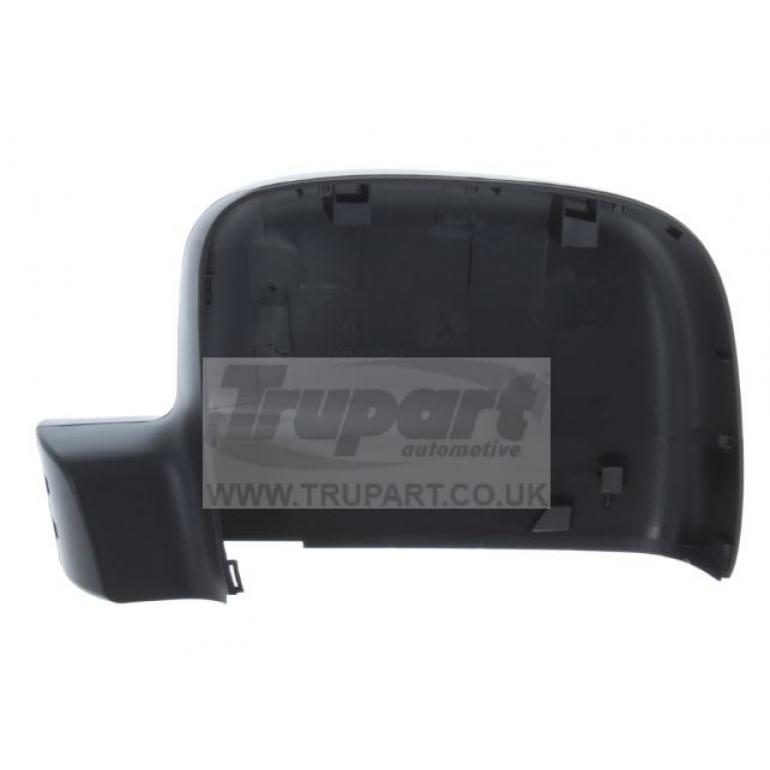 BLACK DOOR WING MIRROR COVER DRIVER SIDE RH