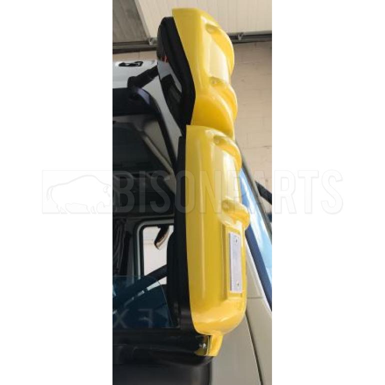 YELLOW SUPER STRONG MIRROR GUARD SET RH & LH (PAIR)