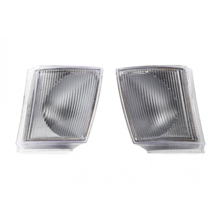 FRONT CLEAR INDICATORS & CLEAR SIDE REPEATER LAMPS RH & LH