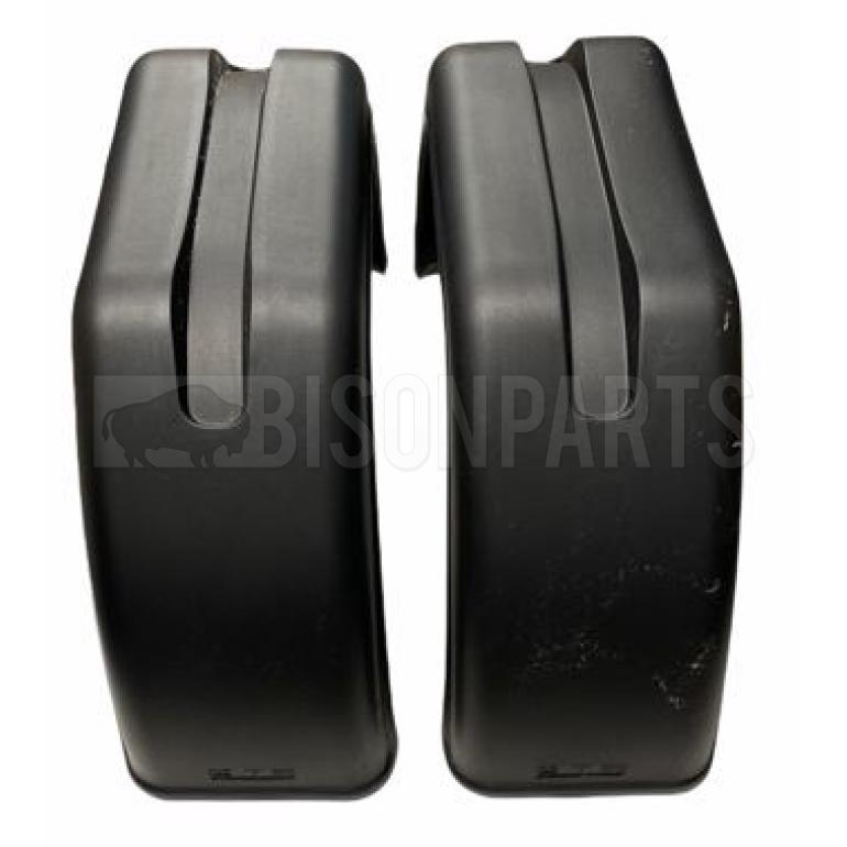 UNIVERSAL FLAT TOP MUDGUARDS / MUDWINGS TO SUIT SINGLE WHEELS JX06F (PAIR)