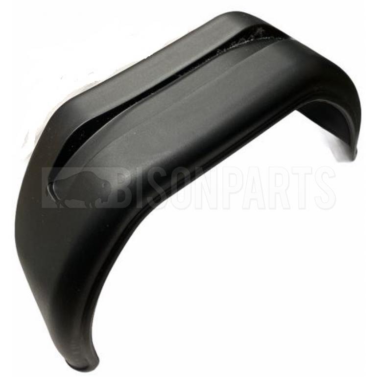 UNIVERSAL FLAT TOP MUDGUARDS / MUDWINGS TO SUIT SINGLE WHEELS JX06F (PAIR)