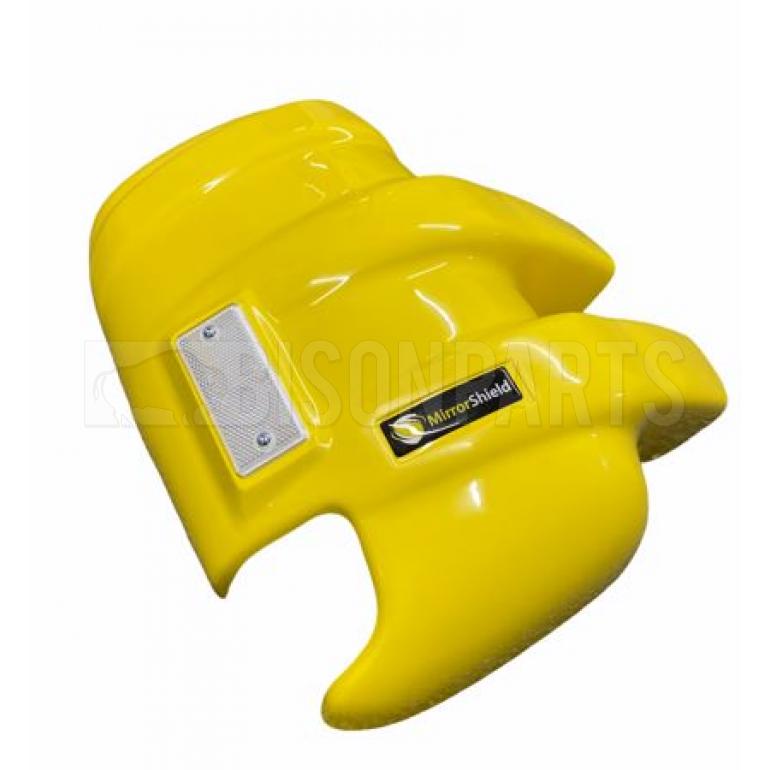 LONG ARM YELLOW SUPER STRONG MIRROR GUARD SET RH & LH (PAIR)