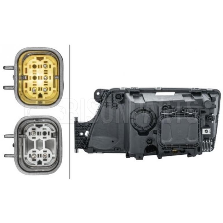 ELECTRIC HEADLAMP WITHOUT MOTOR DRIVER SIDE RH