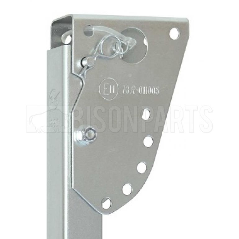 700MM UNIVERSAL SIDE GUARD RAIL HINGED SIDE ARM / LEG
