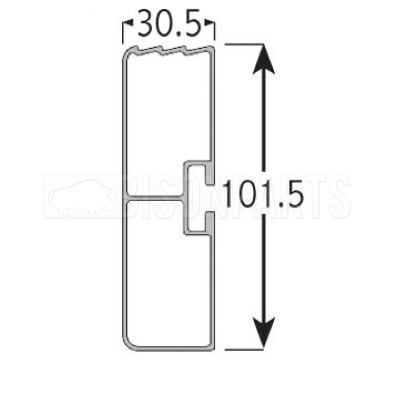 3.4M SIDE GUARD RAIL
