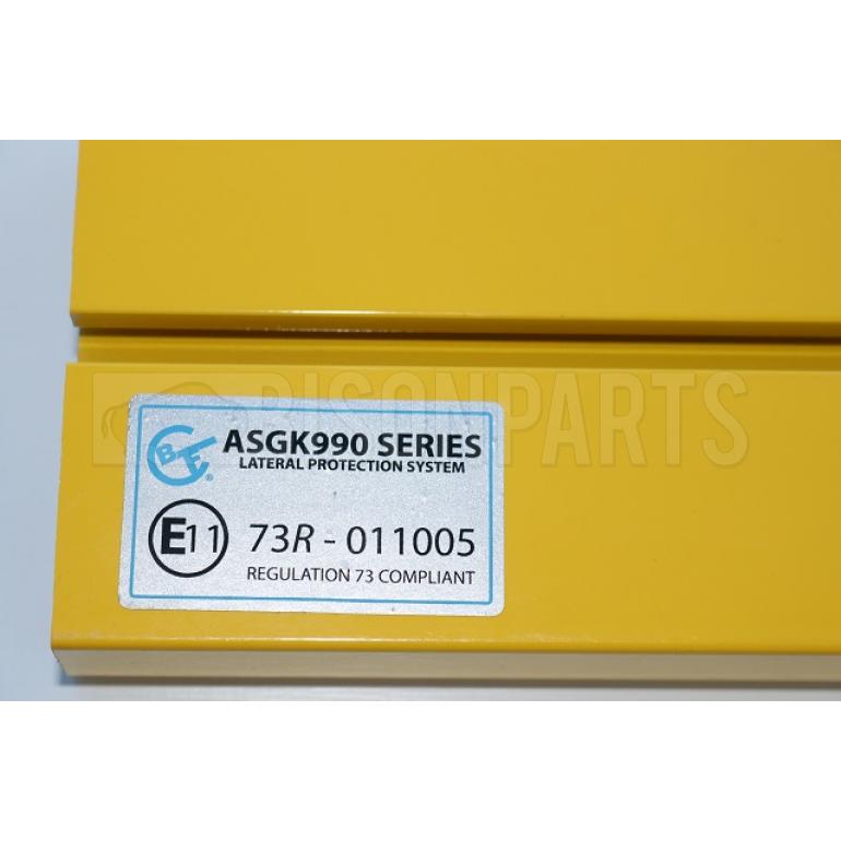 5M SAFETY YELLOW SIDE GUARD RAIL