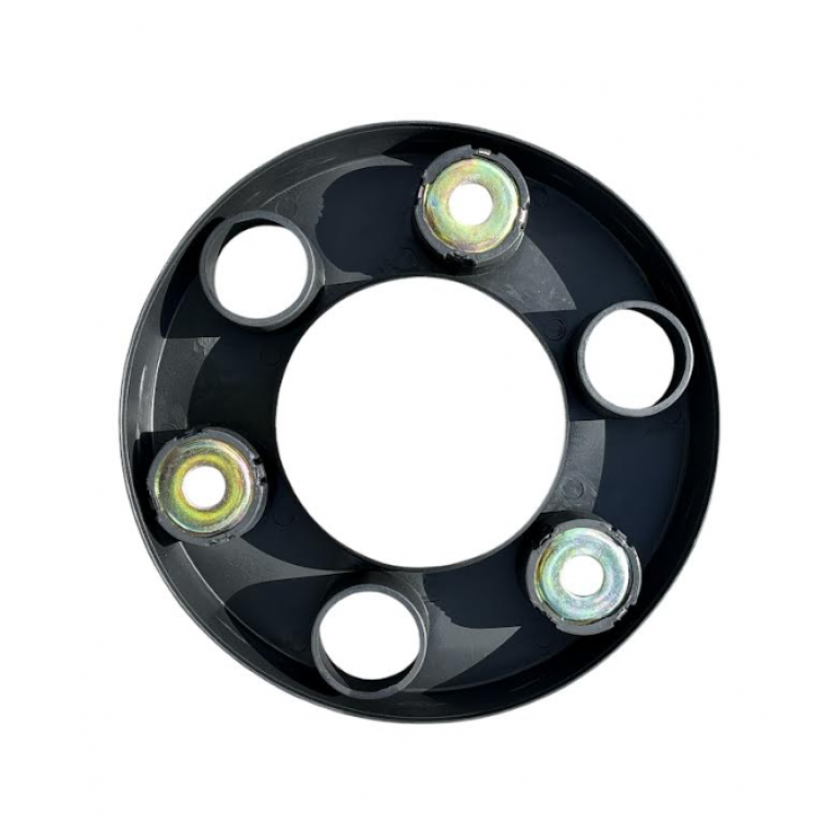 6 HOLE DARK GREY WHEEL RIM NUT COVER