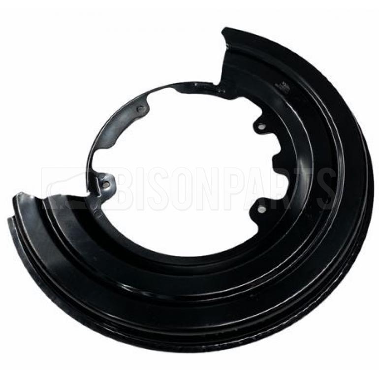 REAR DUST COVER BACK PLATE SHIELD DRIVER SIDE RH