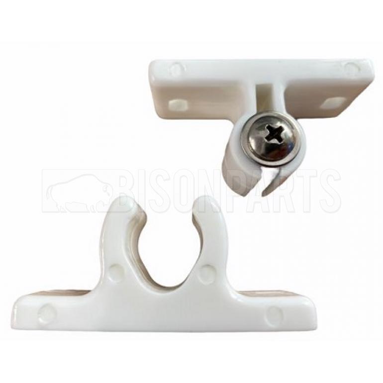 2 PART NYLON DOOR RETAINER ASSEMBLY
