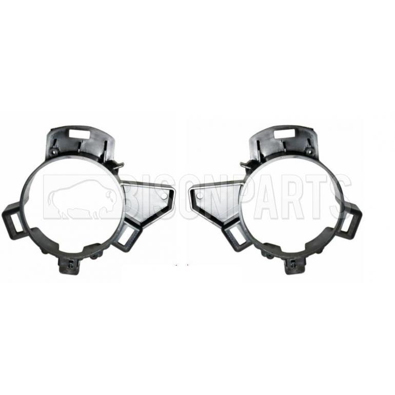 FRONT FOG LAMPS & BRACKETS FITS LH & RH (PAIR)