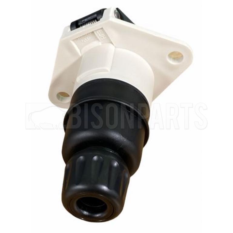24V 7 PIN S' TYPE PLASTIC SOCKET