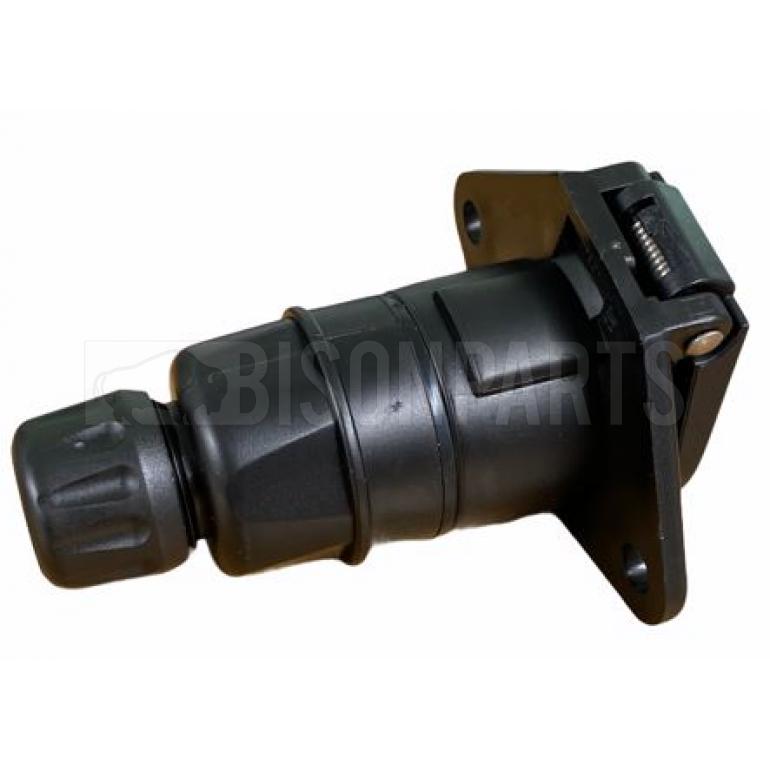 24V 7 PIN N' TYPE PLASTIC SOCKET