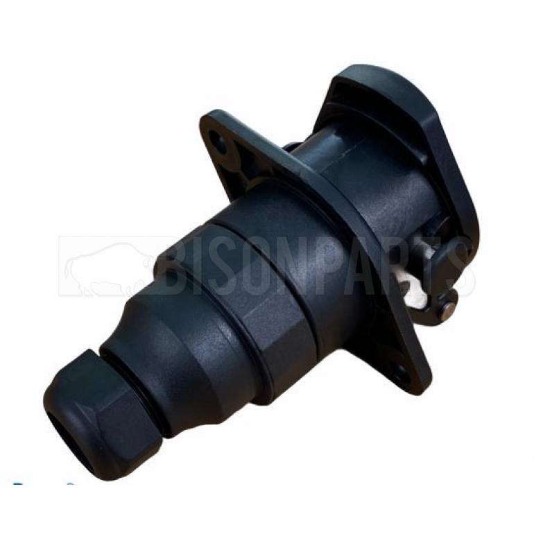15 PIN PLASTIC SOCKET WITH SCREW TERMINALS 24V