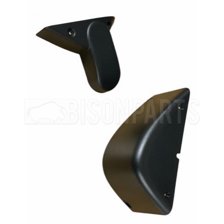 UPPER & LOWER MIRROR ARM COVERS DRIVER SIDE RH