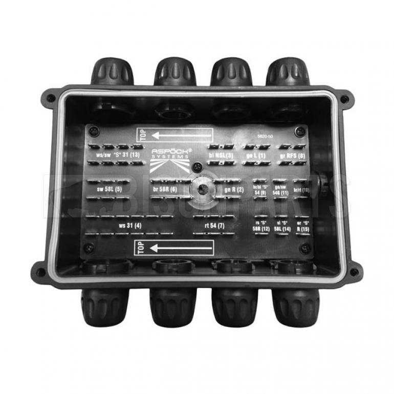 JUNCTION BOX WITH HIGH COVER