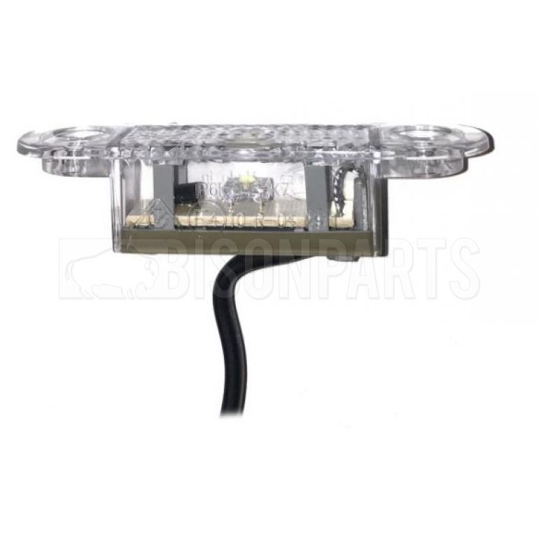 LED CLEAR MARKER LAMP 10-30v