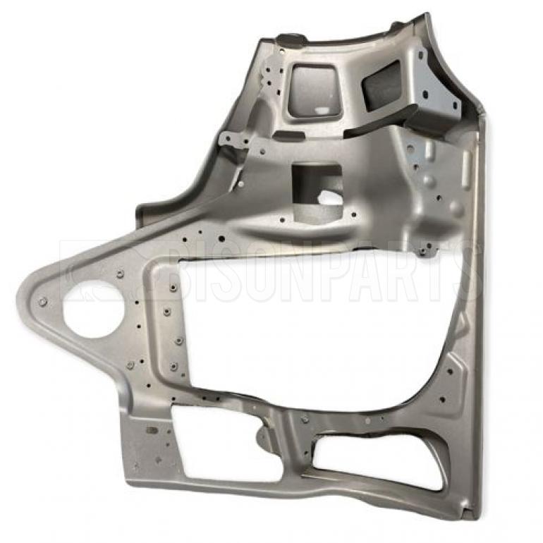 GREY STEEL FRONT BUMPER CORNER DRIVER SIDE RH