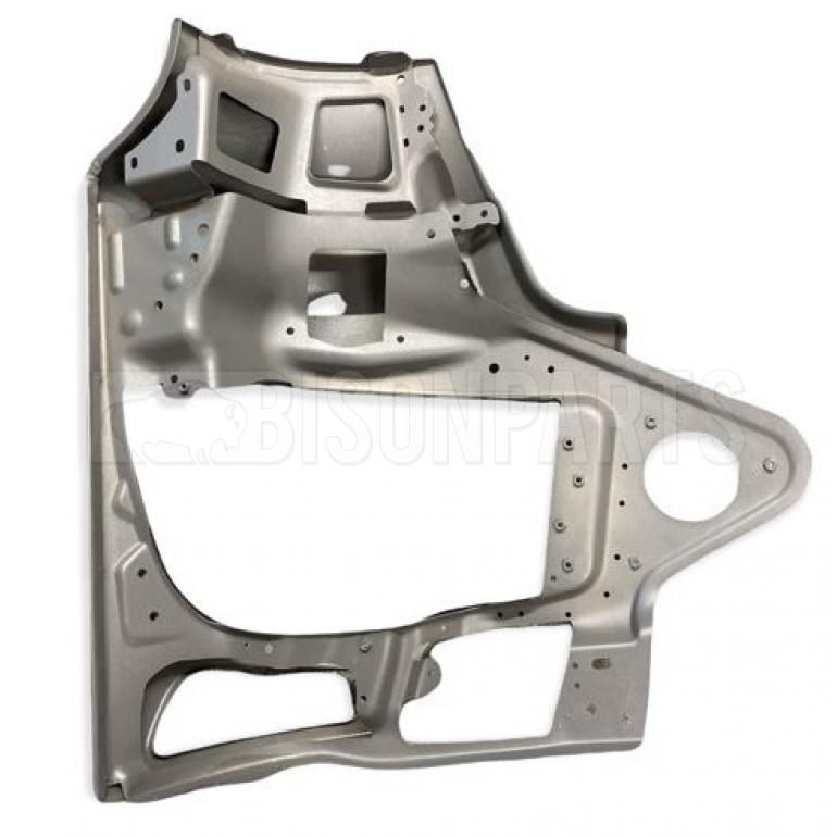 GREY STEEL FRONT BUMPER CORNER PASSENGER SIDE LH