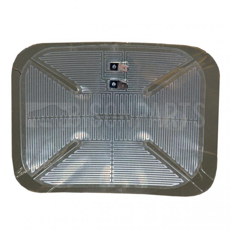 HEATED WIDE ANGLE MIRROR GLASS FITS RH OR LH
