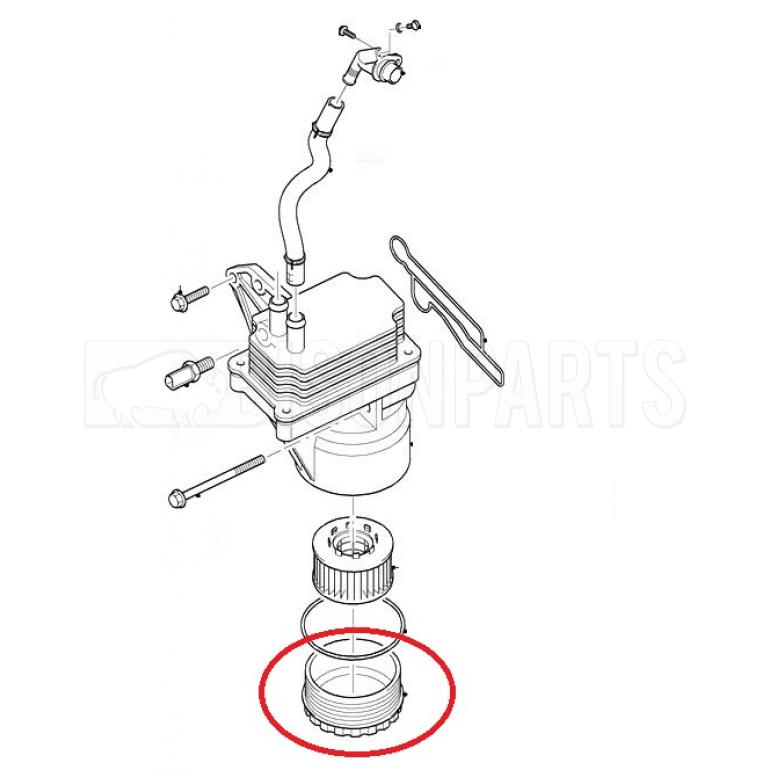 OIL FILTER HOUSING COVER
