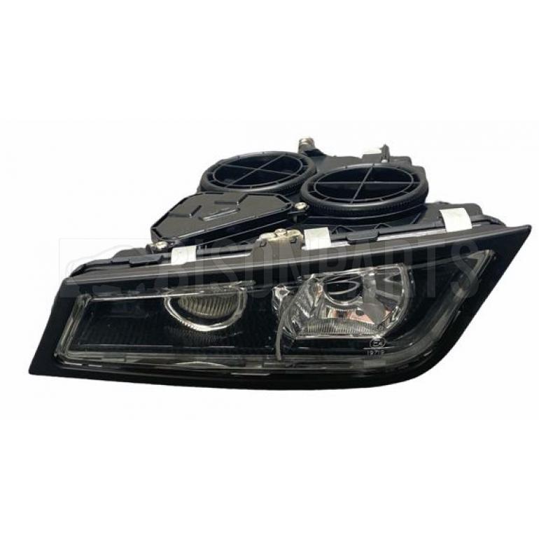 BLACK FRONT FOG & SPOT LAMP PASSENGER SIDE LH