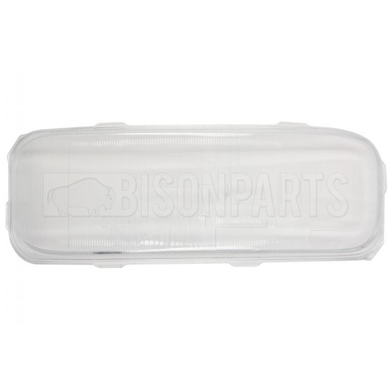 RIBBED HEADLAMP GLASS KIT DRIVER SIDE RH