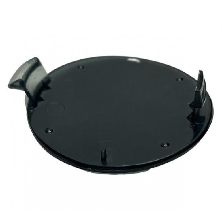 SMOKED SUNVISOR ROUND BLANKING CAP DRIVER SIDE RH