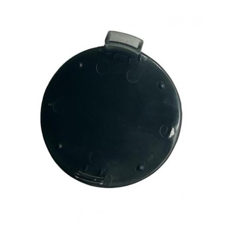 SMOKED SUNVISOR ROUND BLANKING CAP DRIVER SIDE RH