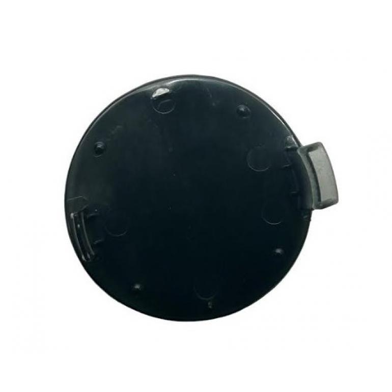 SMOKED SUNVISOR ROUND BLANKING CAP PASSENGER SIDE LH