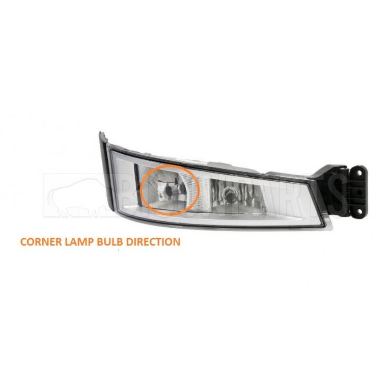 FRONT FOG & CORNER LAMP DRIVER SIDE RH