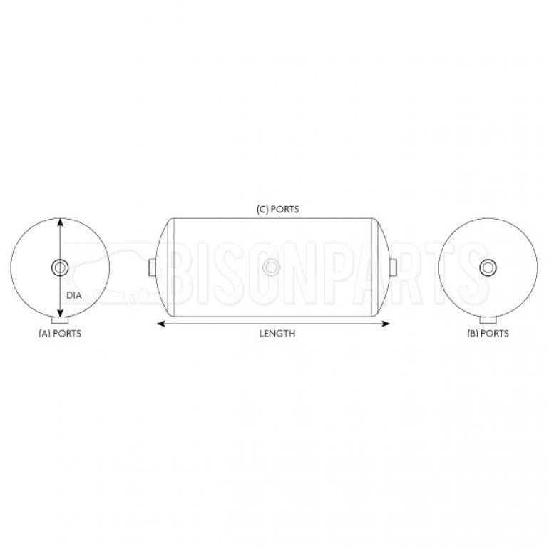 AIR RESERVOIR TANK 15 LITRES