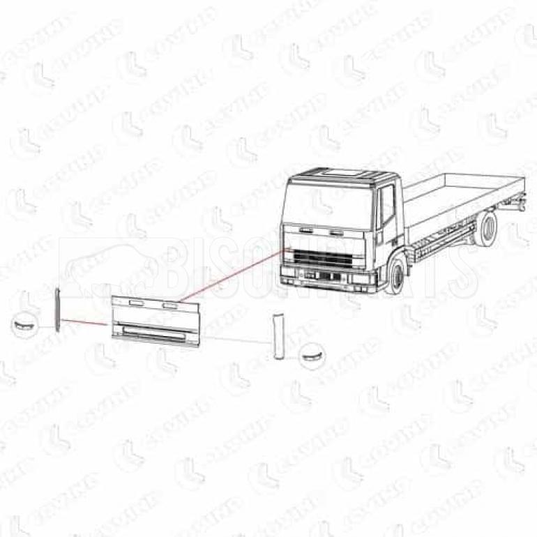 PRIMED CORNER PANEL DEFLECTOR DRIVER SIDE RH