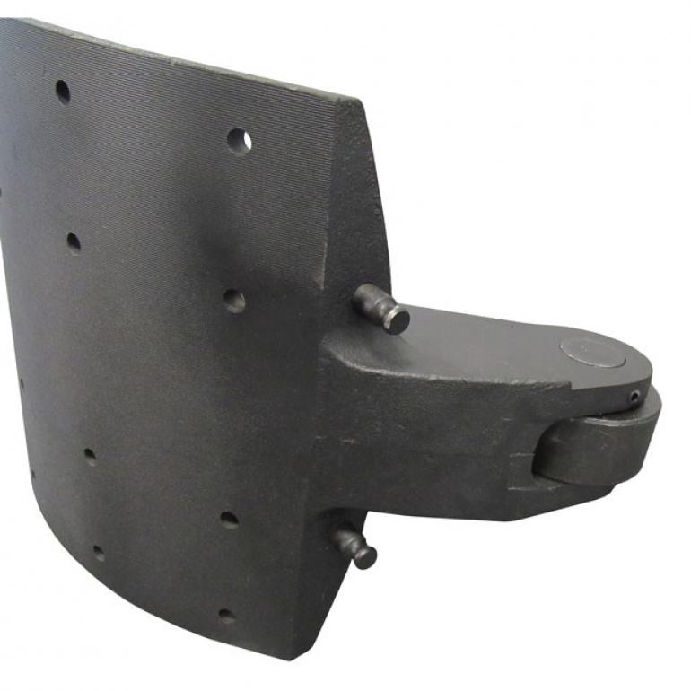 BARE BRAKE SHOE WITH ROLLER 