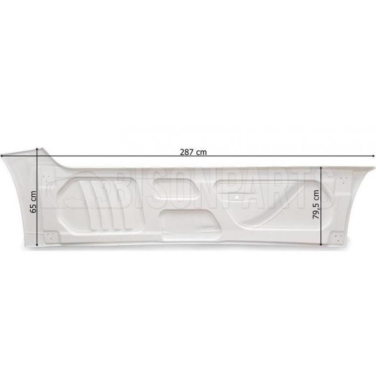 PRIMED SIDE FAIRING PANEL DRIVER SIDE RH