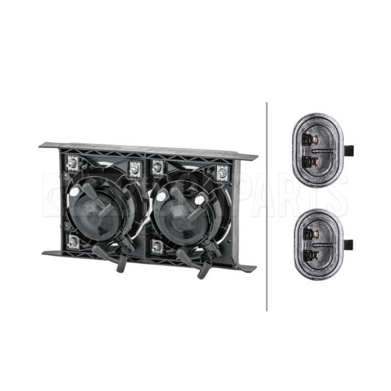 FRONT FOG & SPOT LAMP PASSENGER SIDE LH