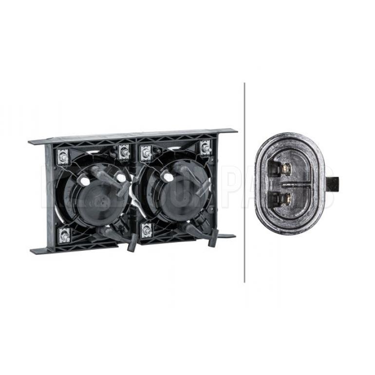 FRONT FOG & SPOT LAMP DRIVER SIDE RH