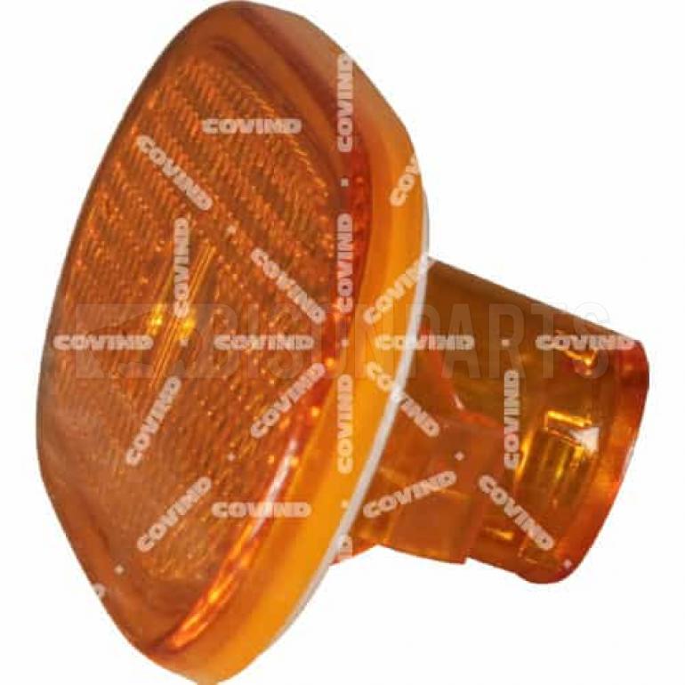 AMBER SIDE MARKER LAMP REPLACEMENT LENS ONLY FITS RH OR LH