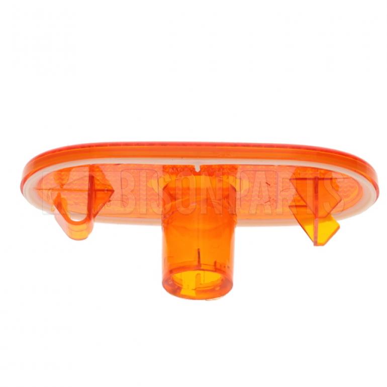 AMBER SIDE MARKER LAMP REPLACEMENT LENS ONLY FITS RH OR LH