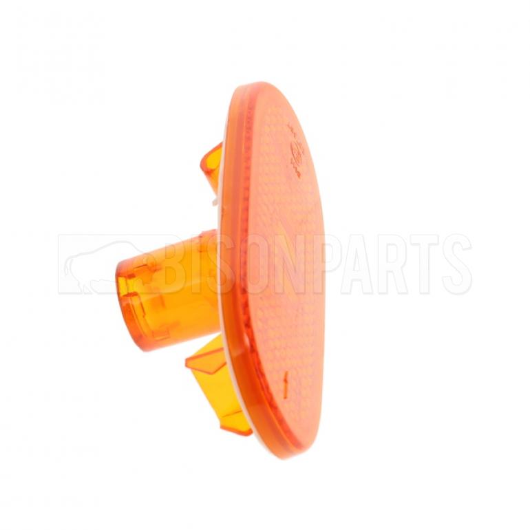 AMBER SIDE MARKER LAMP REPLACEMENT LENS ONLY FITS RH OR LH