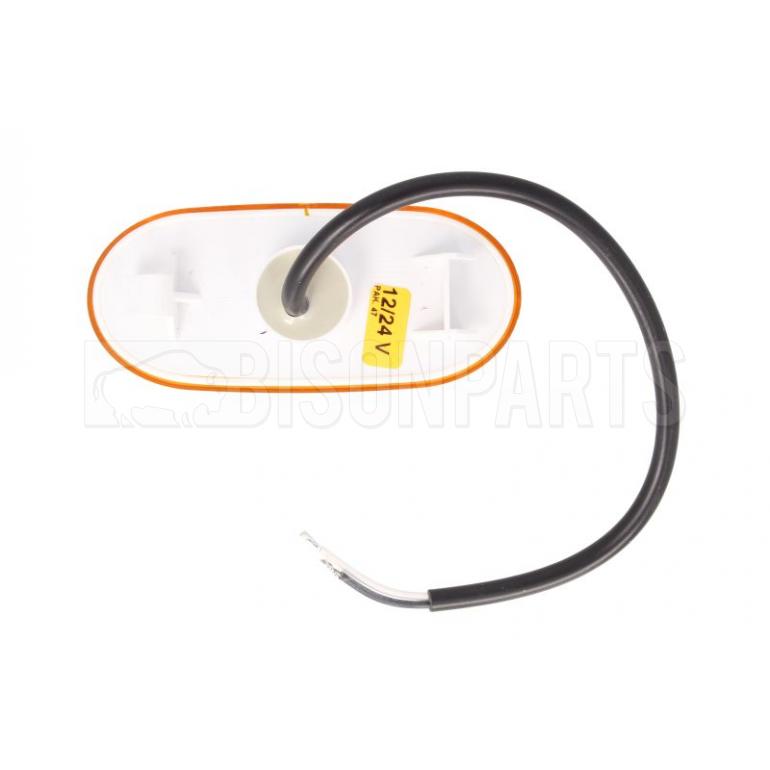 LED AMBER SIDE MARKER LAMP WITH FLYLEAD FITS RH OR LH