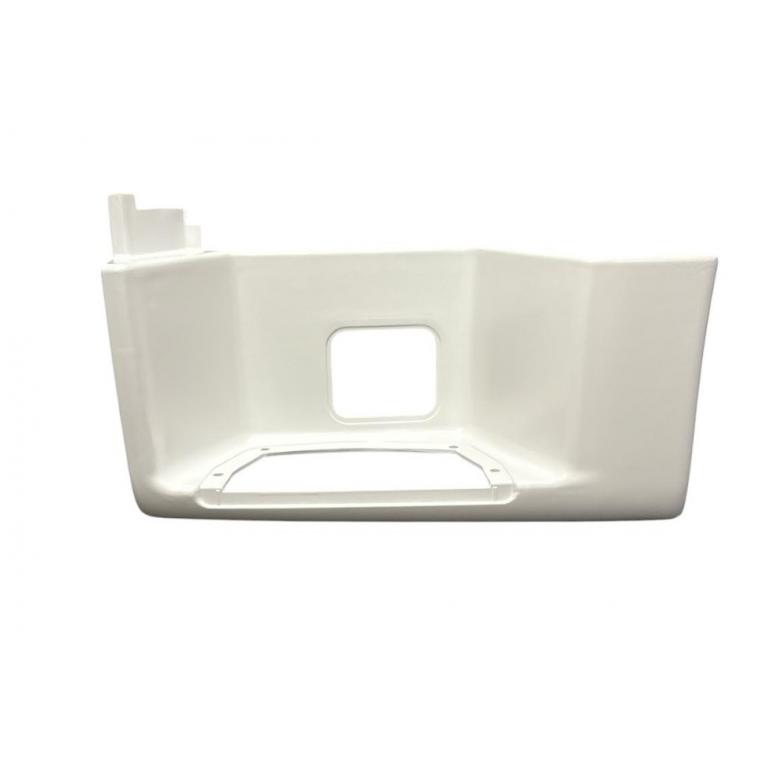LOWER STEP SURROUND WITH CAB TILT HOLE PASSENGER SIDE LH