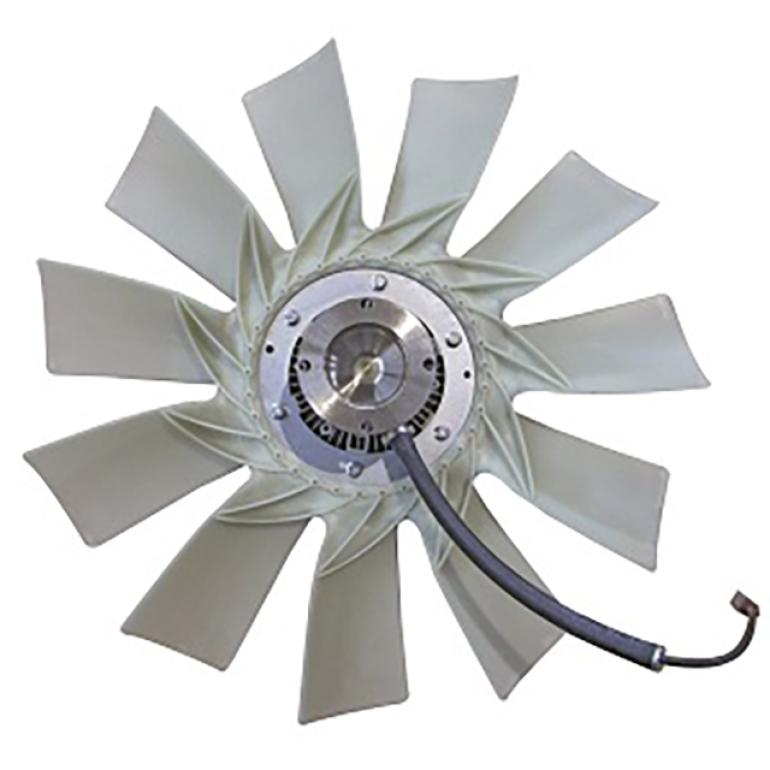 VISCOUS FAN CLUTCH HUB & BLADE ASSEMBLY