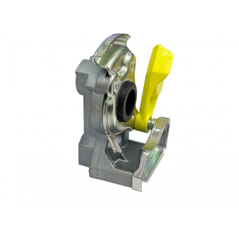 YELLOW PALM COUPLING WITH STEEL FACE PLATE M22x1.5